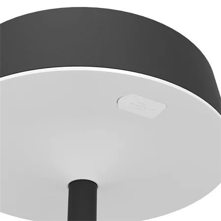 Akkus asztali lámpa, USB, CCT LED, 3 W, EGLO "Simeri", fekete
