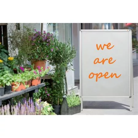 Megállító tábla, poszteres, A1 méret, 84x60 cm, NOBO "Essence"