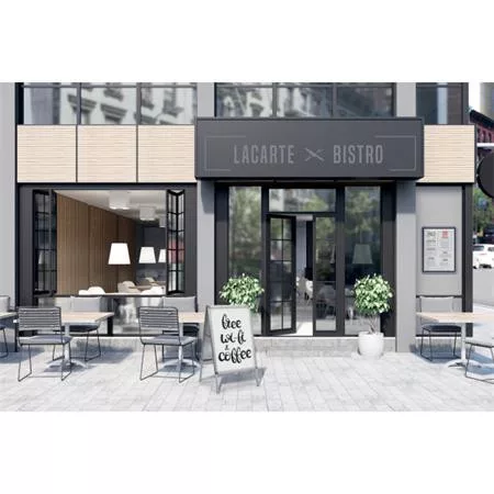 Megállító tábla, poszteres, A2, 47,5x89 cm, NOBO "Essence"