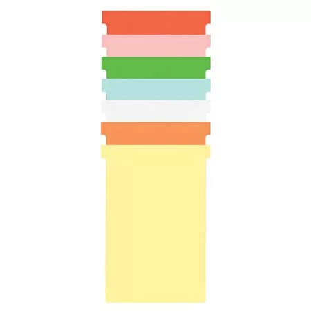 T-kártya tervezőtáblához , 4-es méret, NOBO, fehér