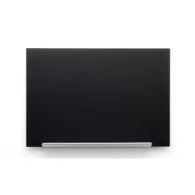   Mágneses üvegtábla, 105,3x188,3 cm, NOBO "Impression Pro", fekete