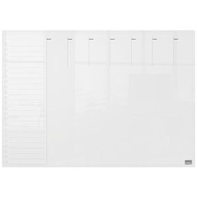   Tervezőtábla, akril, heti, fali/asztali, A3, NOBO "Home"