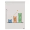 Flipchart papír, kétoldalas, sima/kockás, 580X810mm, 50 lap, NOBO