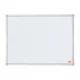 Fehértábla, mágneses, zománcozott, alumínium keret, 60x45 cm, NOBO "Essentials"