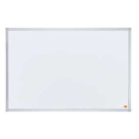   Fehértábla, mágneses, zománcozott, alumínium keret, 90x60 cm, NOBO "Essentials"