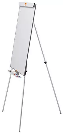 Flipchart tábla, mágneses felület, 67,5x100 cm, NOBO "Essentials", fehér