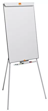 Flipchart tábla, mágneses felület, 67,5x100 cm, NOBO "Essentials", fehér