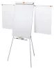 Flipchart tábla, mágneses felület, 2 db segédkarral, 68x100,5 cm, NOBO "Essentials", fehér