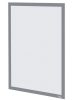 Posztertábla, fali, A3 méret, műanyag keret, 2 db, NOBO, ezüst