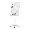 Flipchart tábla, mobil, mágneses felület, 70x100 cm, NOBO "Premium Plus", fehér
