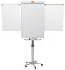 Flipchart tábla, mobil, mágneses felület, 2 db segédkarral, NOBO