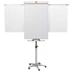   Flipchart tábla, mobil, mágneses felület, 2 db segédkarral, NOBO