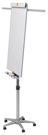 Flipchart tábla, mobil, mágneses felület, 2 db segédkarral, NOBO