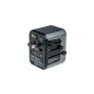   Utazóadapter, univerzális, USB-A(QC 3.0)/USB-C(PD30W)2xUSB, VERBATIM "UTA-03"