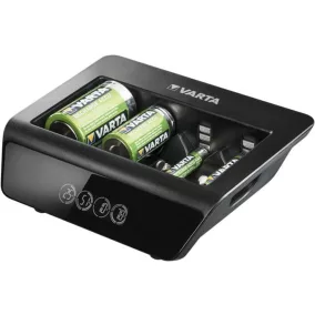   Elemtöltő, univerzális AA/AAA/C/D/9V, LCD kijelző, VARTA "Universal"