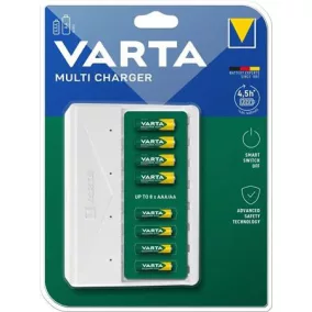   Elemtöltő, AA/AAA, 8 férőhely, akku nélkül, VARTA "Multi"