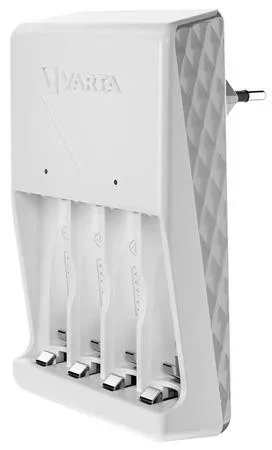 Elemtöltő, AA/AAA, 4x2100 mAh AA, VARTA "Plug"