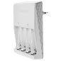 Elemtöltő, AA/AAA, 4x2100 mAh AA, VARTA "Plug"