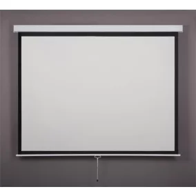   Vetítővászon, fali, rolós, 1:1, 160x160cm, VICTORIA VISUAL