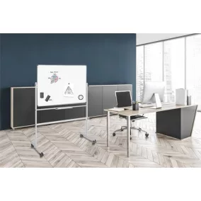   Átfordítható tábla, mágneses kétoldalas, 90x120 cm, VICTORIA VISUAL