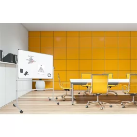   Átfordítható tábla, mágneses kétoldalas, 100x150 cm, VICTORIA VISUAL