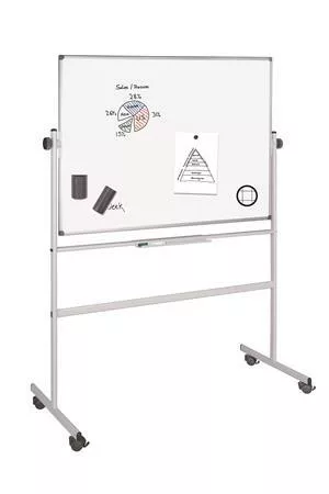 Átfordítható tábla, mágneses kétoldalas, 100x200 cm, VICTORIA VISUAL