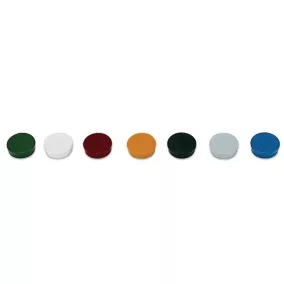 Mágneskorong, 20 mm, 10 db, kék