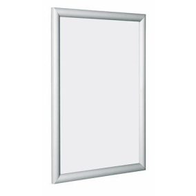   Posztertábla, fali, A1 méret (594x841 mm), alumínium keret, VICTORIA VISUAL "Snap"