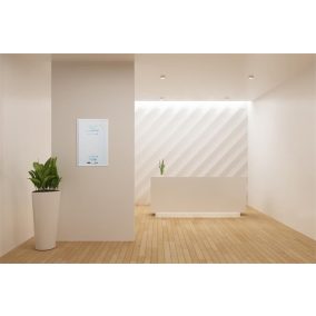   Üzenőtábla, mágneses, 60x40 cm, fehér fa keret, VICTORIA VISUAL, "Travel"