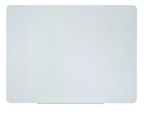 Mágneses üvegtábla, 90x60cm, VICTORIA VISUAL, fehér