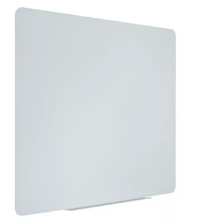 Mágneses üvegtábla, 90x60cm, VICTORIA VISUAL, fehér