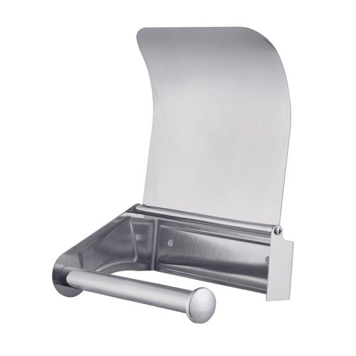 Kistekercses toalettpapír adagoló, rozsdamentes acél