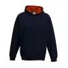 Just Hoods AWJH003J GYERMEK VARSITY KAPUCNIS PULÓVER 3/4