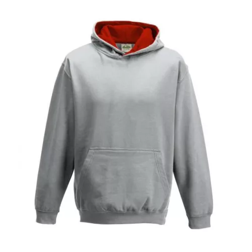 Just Hoods AWJH003J GYERMEK VARSITY KAPUCNIS PULÓVER 5/6