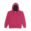 Just Hoods AWJH003J GYERMEK VARSITY KAPUCNIS PULÓVER 3/4