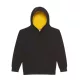 Just Hoods AWJH003J GYERMEK VARSITY KAPUCNIS PULÓVER 3/4