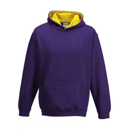 Just Hoods AWJH003J GYERMEK VARSITY KAPUCNIS PULÓVER 9/11