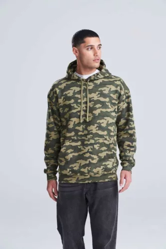 Just Hoods AWJH014 CAMO KAPUCNIS PULÓVER S