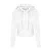 Just Hoods AWJH016 NŐI RÖVID FAZONÚ KAPUCNIS PULÓVER L