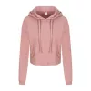 Just Hoods AWJH016 NŐI RÖVID FAZONÚ KAPUCNIS PULÓVER XXS
