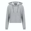 Just Hoods AWJH016 NŐI RÖVID FAZONÚ KAPUCNIS PULÓVER XXS