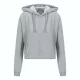Just Hoods AWJH016 NŐI RÖVID FAZONÚ KAPUCNIS PULÓVER XXS