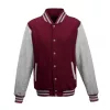 Just Hoods AWJH043 VARSITY KABÁT 2XL