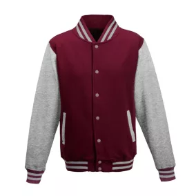 Just Hoods AWJH043 VARSITY KABÁT 2XL