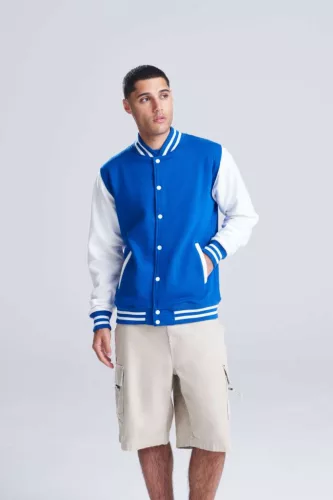 Just Hoods AWJH043 VARSITY KABÁT 2XL