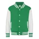 Just Hoods AWJH043J GYERMEK VARSITY KABÁT 7/8