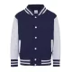 Just Hoods AWJH043J GYERMEK VARSITY KABÁT 12/13