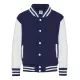 Just Hoods AWJH043J GYERMEK VARSITY KABÁT 5/6