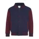 Just Hoods AWJH043J GYERMEK VARSITY KABÁT 3/4