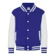 Just Hoods AWJH043J GYERMEK VARSITY KABÁT 5/6